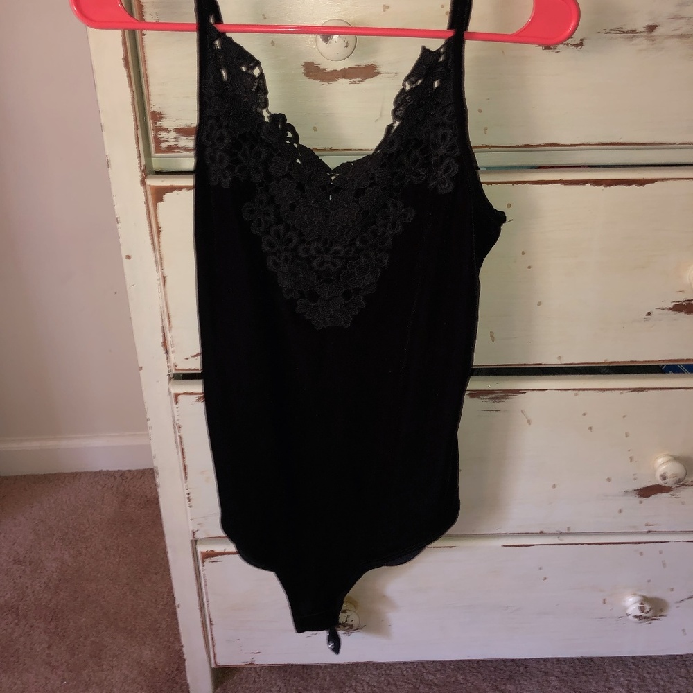 Black Lace Onesie